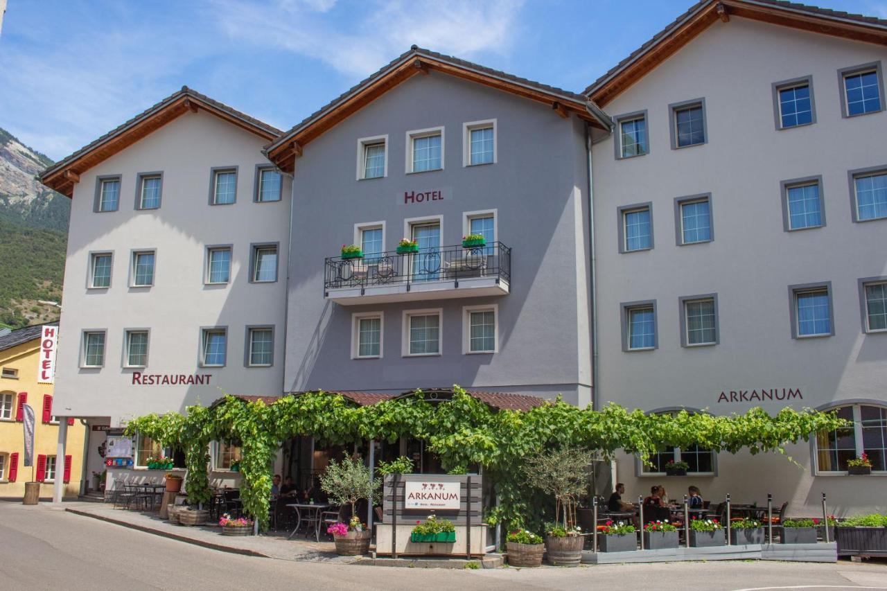 Hotel Arkanum Salgesch Buitenkant foto